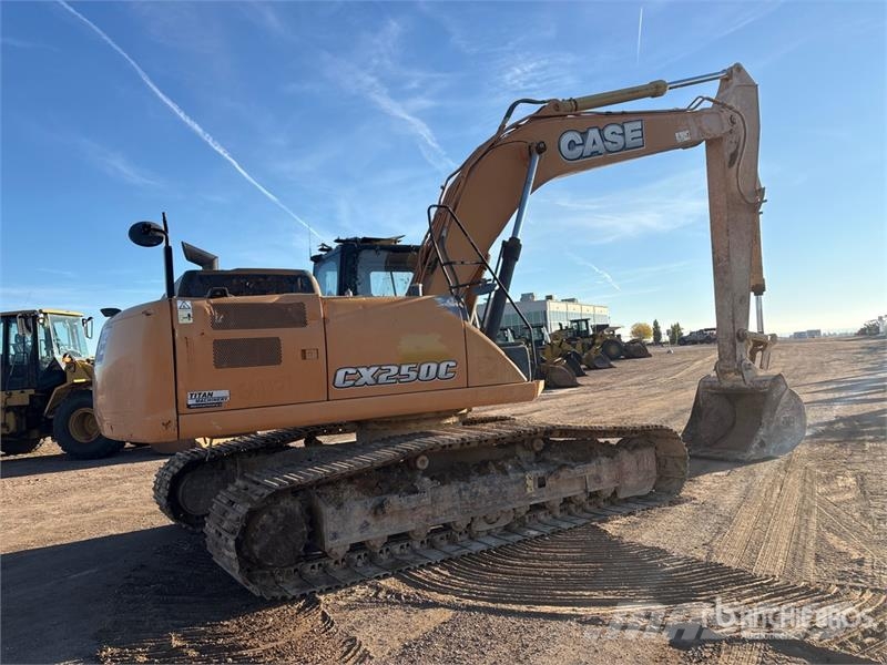 CASE CX250C Tracked Excavator Kāpurķēžu ekskavatori