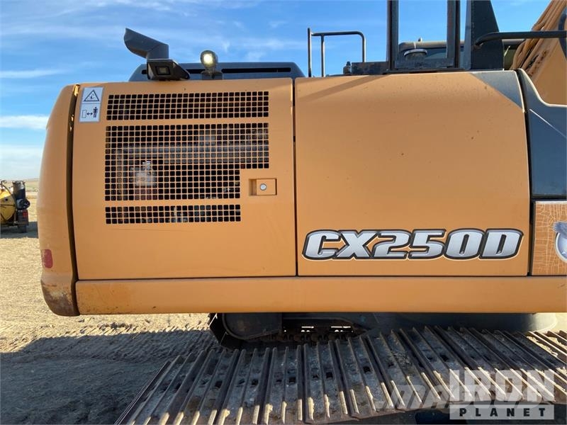 CASE CX250D Tracked Excavator Escavatori cingolati