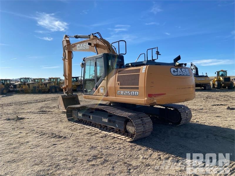CASE CX250D Tracked Excavator Escavatori cingolati