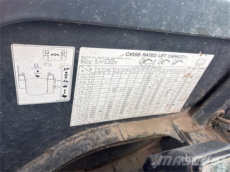 CASE CX55B Mini Excavator Mini excavators < 7t (Mini diggers)
