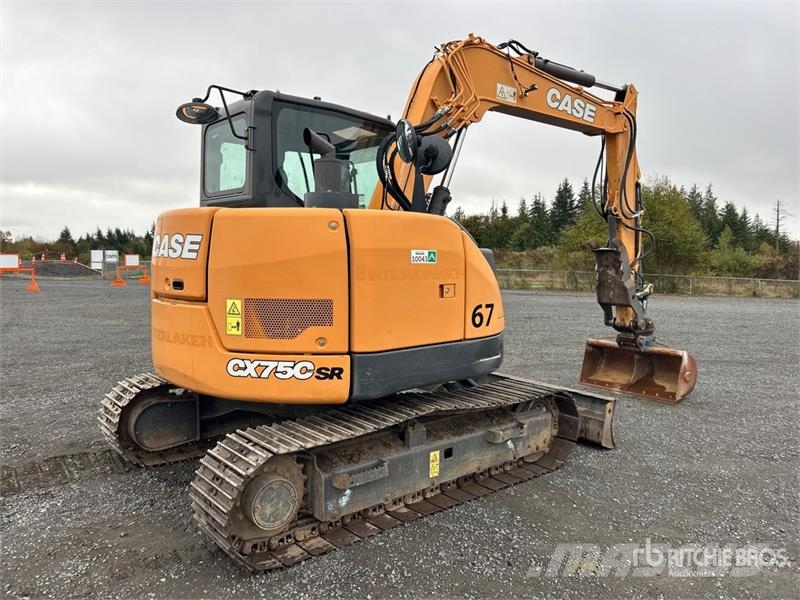 CASE CX75C SR Tracked Excavator Lánctalpas kotrók