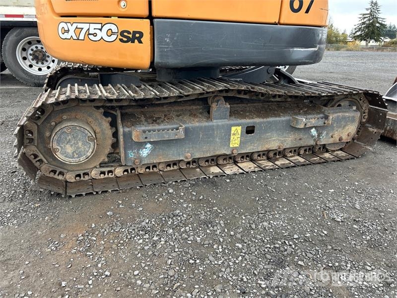 CASE CX75C SR Tracked Excavator Lánctalpas kotrók