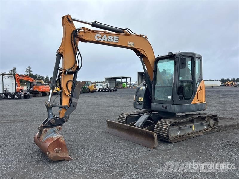 CASE CX75C SR Tracked Excavator Lánctalpas kotrók