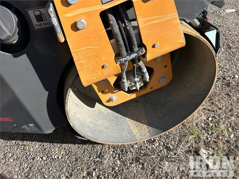 CASE DV23D Double Drum Roller Porinių būgnų volai