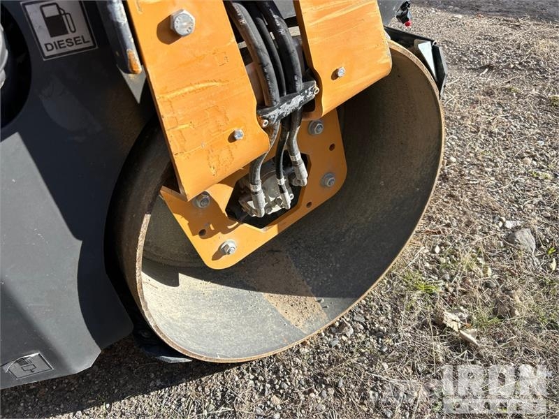 CASE DV23D Double Drum Roller Porinių būgnų volai