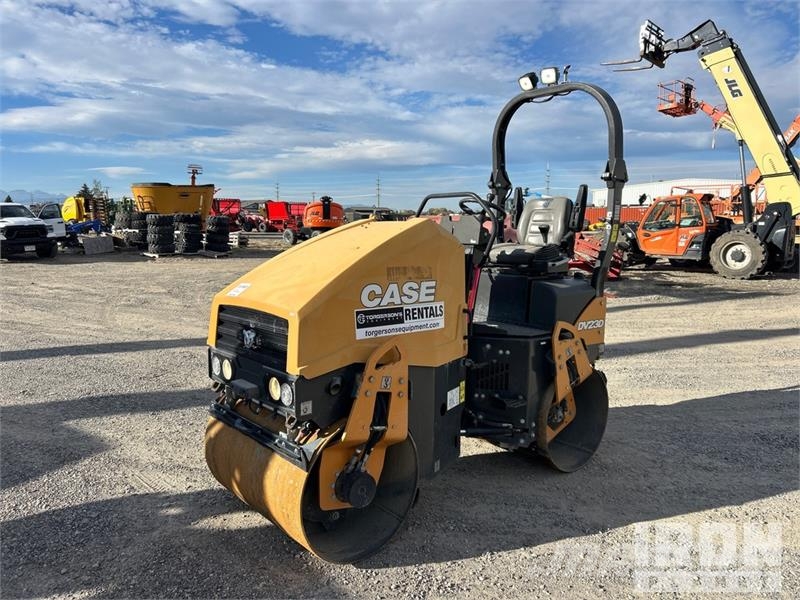 CASE DV23D Double Drum Roller Porinių būgnų volai