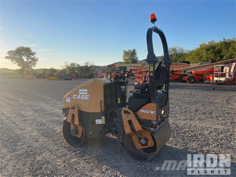 CASE DV23E Double Drum Roller Valjci sa dvojnim bubnjem