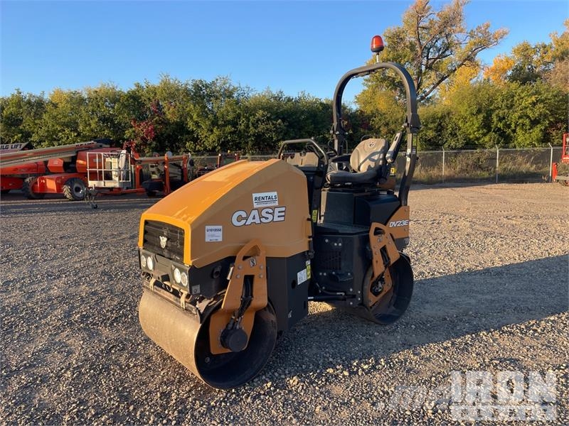 CASE DV23E Double Drum Roller Valjci sa dvojnim bubnjem