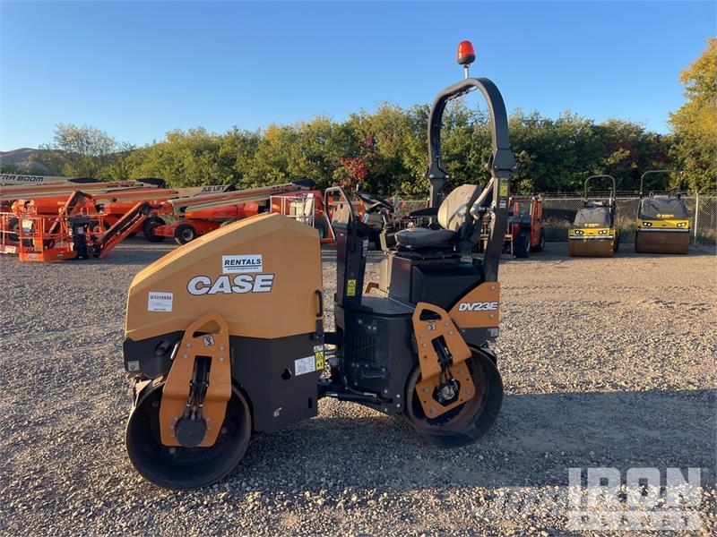 CASE DV23E Double Drum Roller Valjci sa dvojnim bubnjem