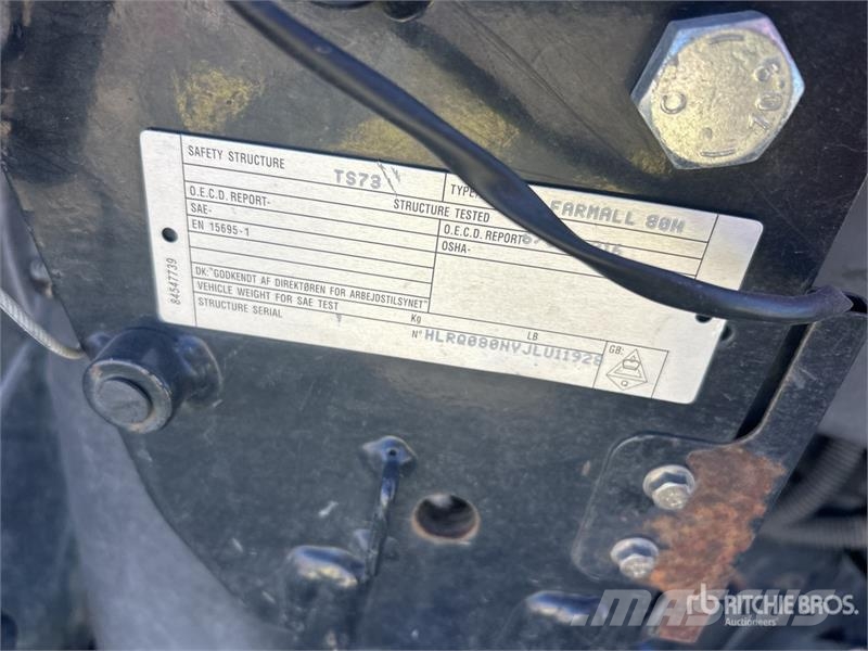Case IH Farmall 80N 4WD Tractor Traktorji