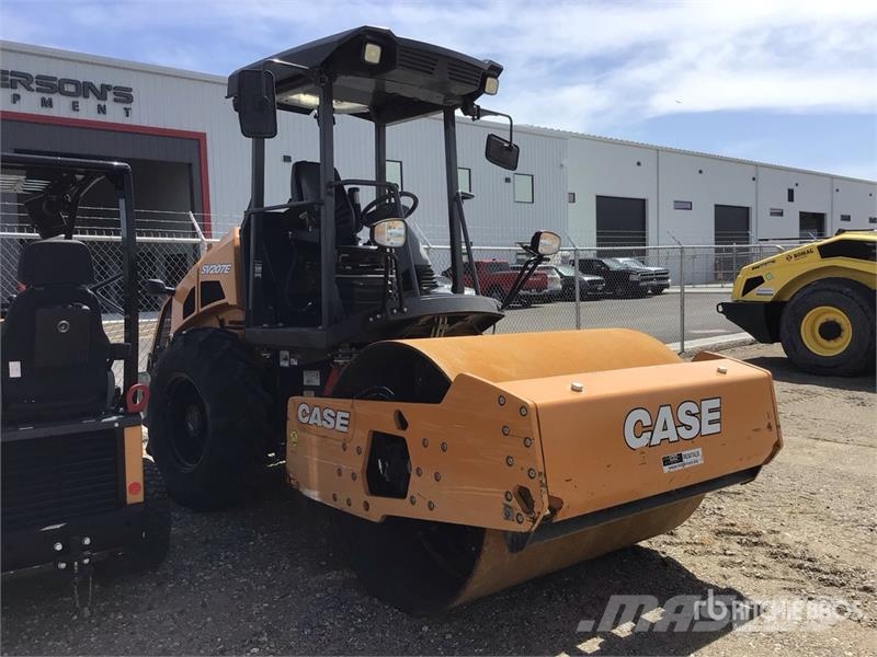 CASE SV207E Padfoot Drum Compactor Vienvalča grunts veltņi