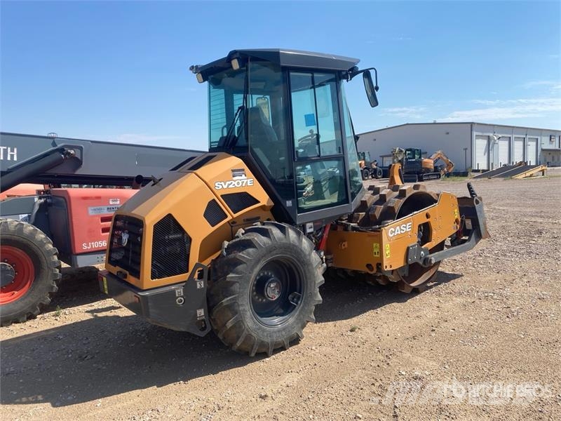 CASE SV207E Padfoot Drum Compactor Vienvalča grunts veltņi