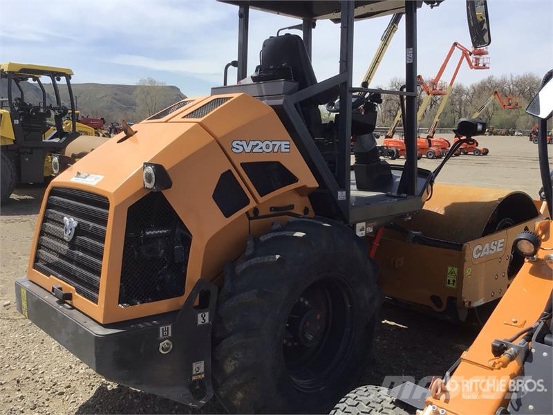 CASE SV207E Padfoot Drum Compactor Vienvalča grunts veltņi