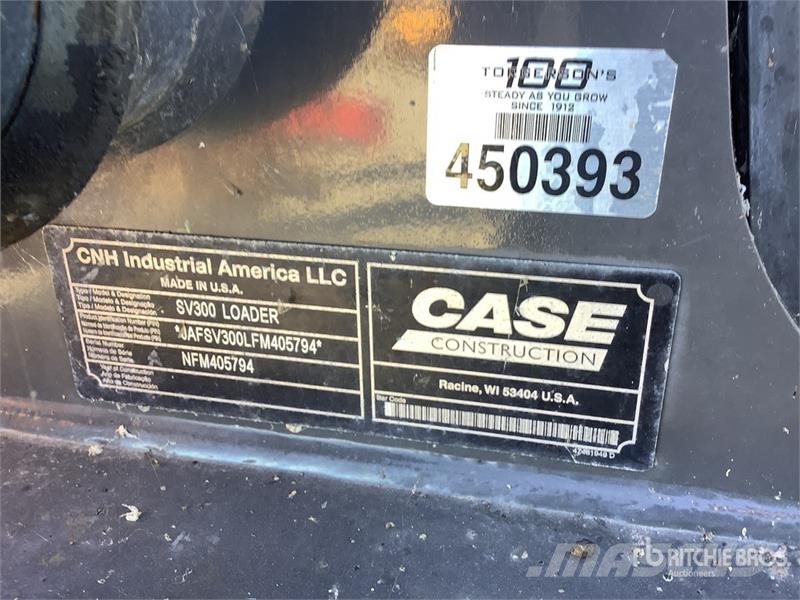CASE SV300 لوادر انزلاقية التوجيه