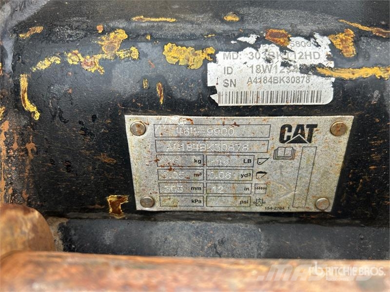 CAT 12 in 0.06 cyd Digging Excavator Bucket 鏟斗