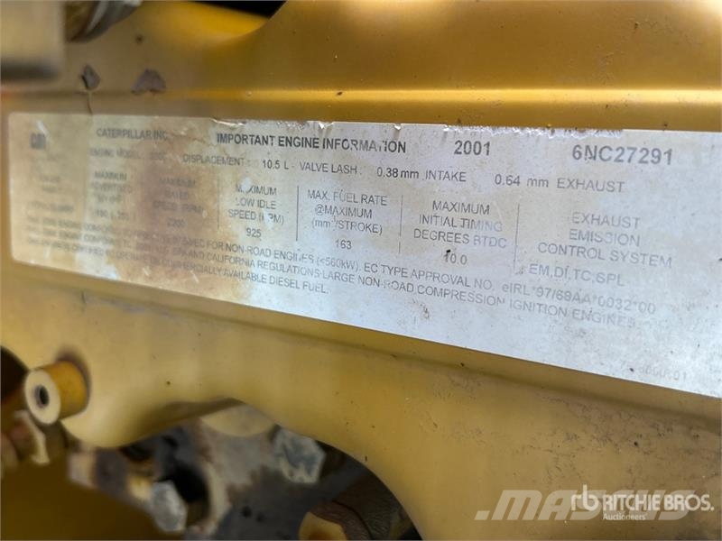 CAT 140H Motor Grader Grejderi