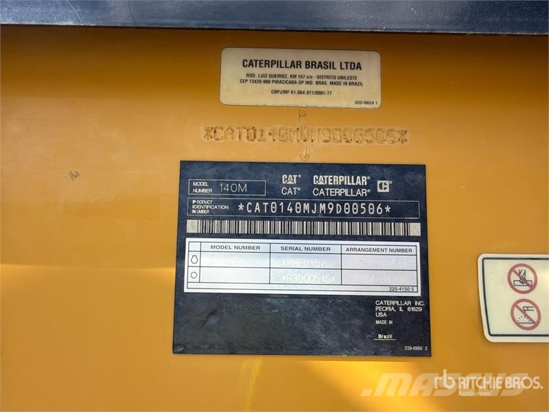 CAT 140M2 VHP Plus Motor Grader Motonoveladoras