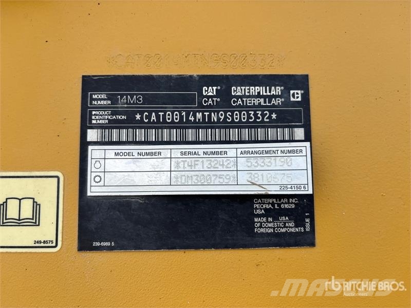 CAT 14M3 Motor Grader Graders