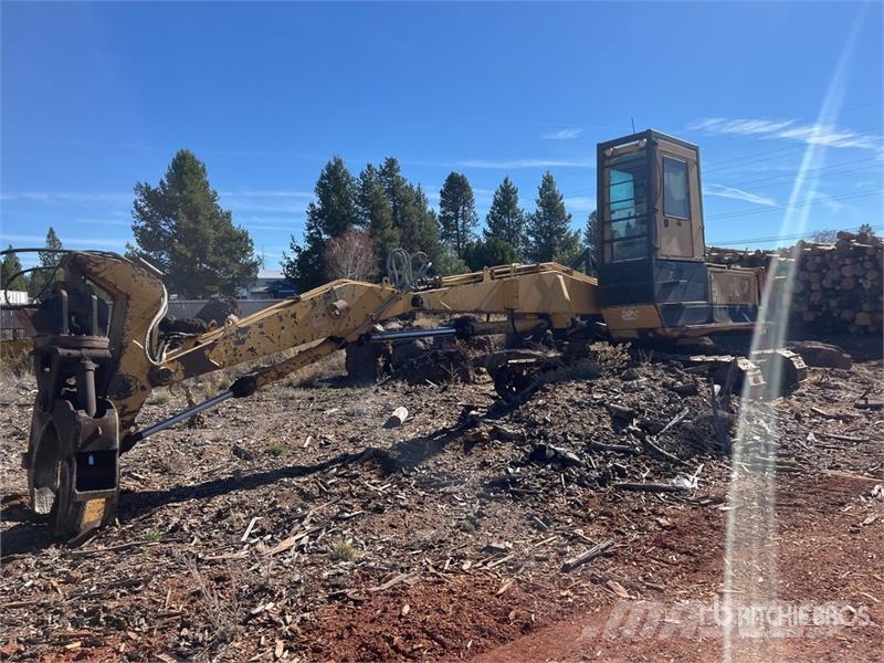CAT 219D Heel Boom Log Loader Mafsalli yükleyiciler