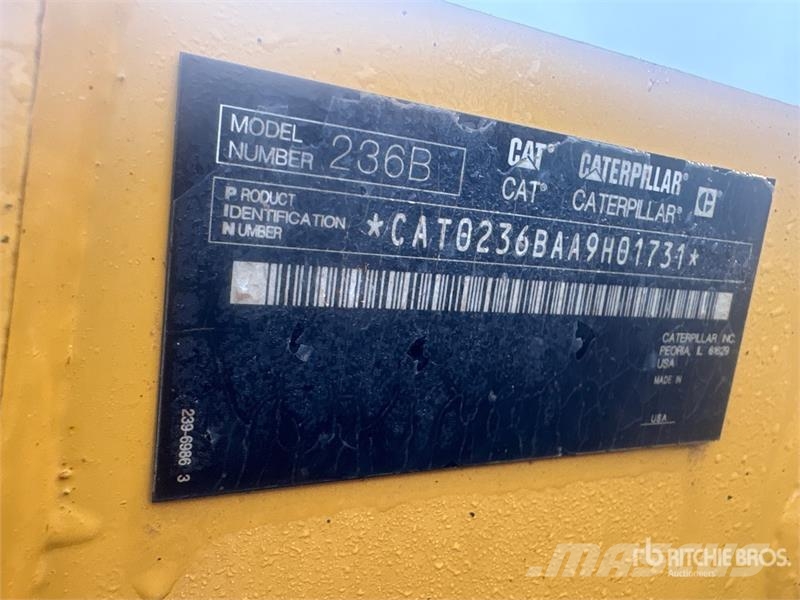 CAT 236B3 Skid Steer Loader Lietoti riteņu kompaktiekrāvēji