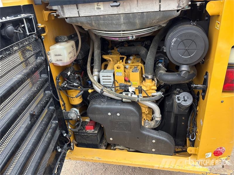 CAT 246D3 Two-Speed Skid Steer Loader Minilæsser - skridstyret