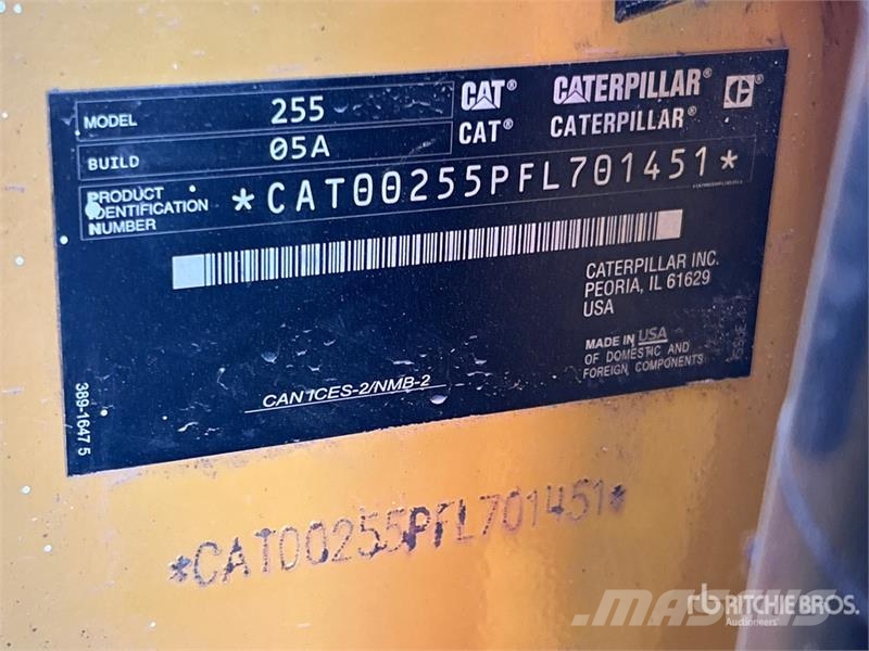 CAT 255 Mini Pale Gommate