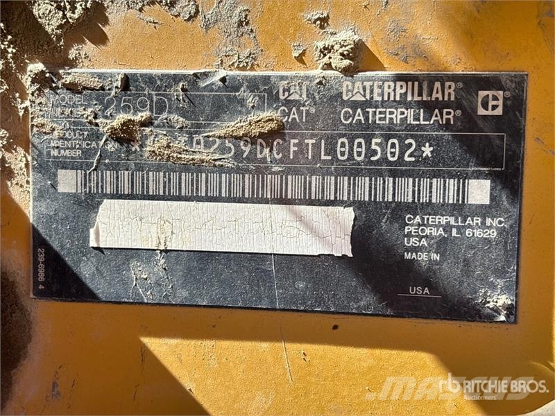 CAT 259D Minilæsser - skridstyret