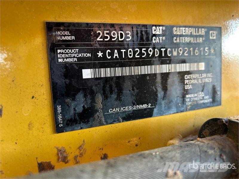 CAT 259D3 Chargeuse compacte