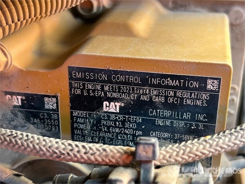 CAT 259D3 Two-Speed Compact Track Loader Kompaktrakodók