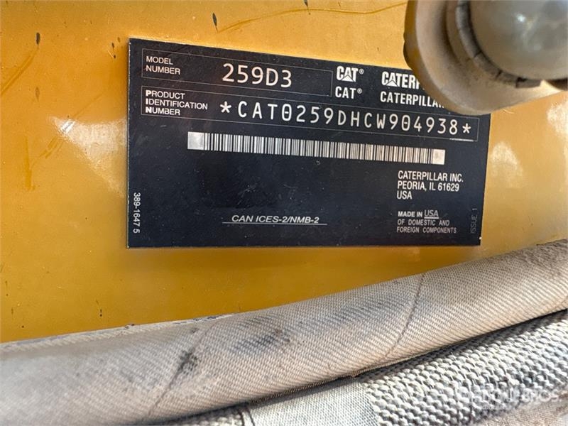 CAT 259D3 Two-Speed Compact Track Loader Kompaktlader