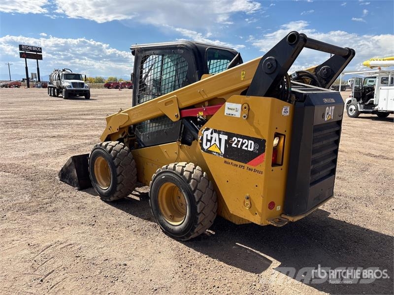 CAT 272D2 Two-Speed High Flow Skid Steer Loader Kompaktrakodók