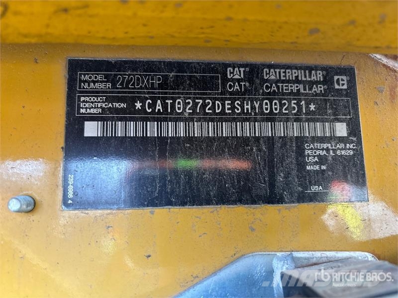 CAT 272DXHP Two-Speed Skid Steer Loader Skid steer mini nakladalci