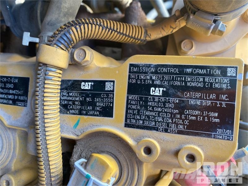 CAT 289D Kompaktrakodók