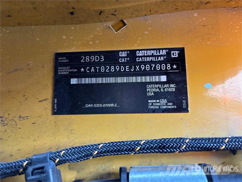 CAT 289D3 Skid steer loaders