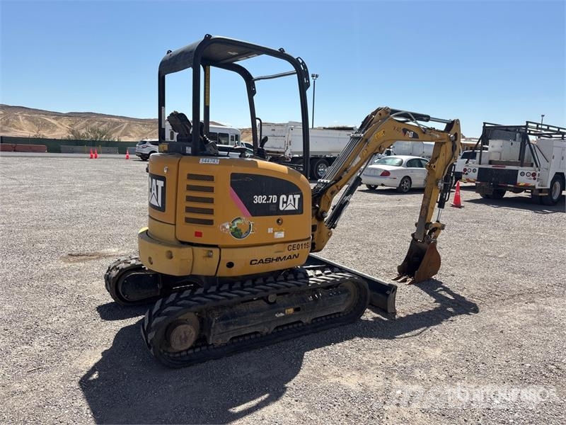 CAT 302.7DCR Mini Excavator Mini ekskavatörler, 7 tona dek