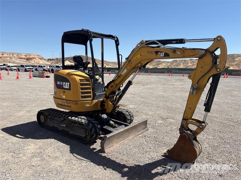 CAT 302.7DCR Mini Excavator Mini ekskavatörler, 7 tona dek