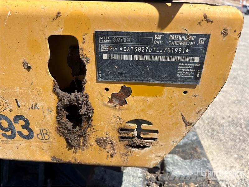 CAT 302.7DCR Mini Excavator Mini ekskavatörler, 7 tona dek