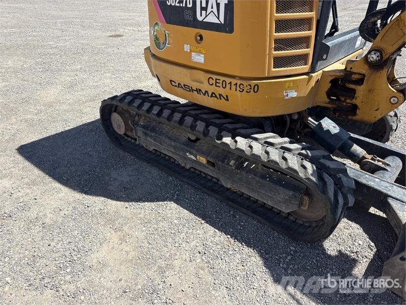 CAT 302.7DCR Mini Excavator Mini ekskavatörler, 7 tona dek