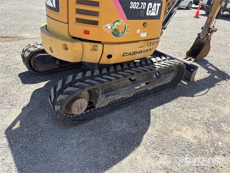 CAT 302.7DCR Mini Excavator Mini ekskavatörler, 7 tona dek