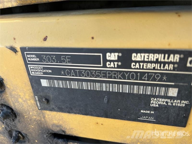 CAT 303.5E CR Mini rýpadla < 7t