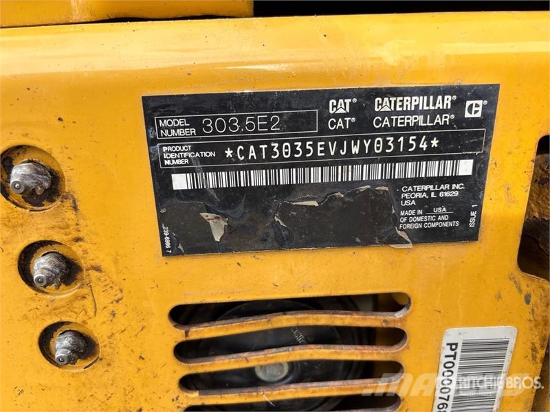 CAT 303.5E2 CR Mini Excavator Mini bagri <7t