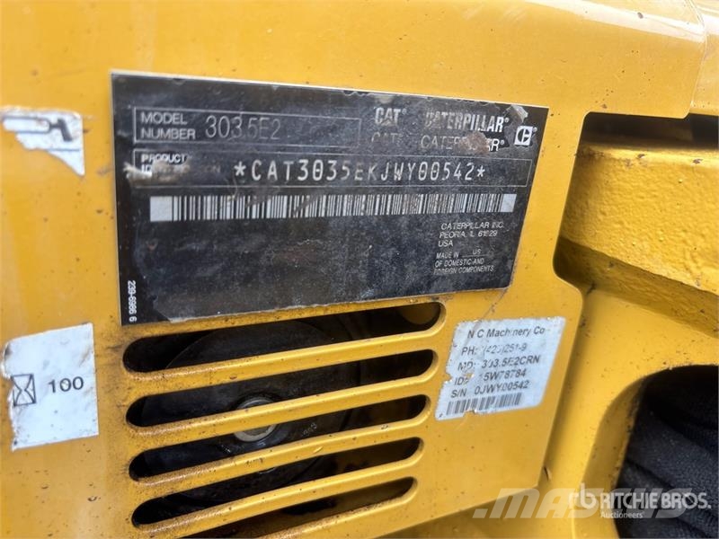 CAT 303.5E2CR Mini Excavator Mini excavatoare < 7t