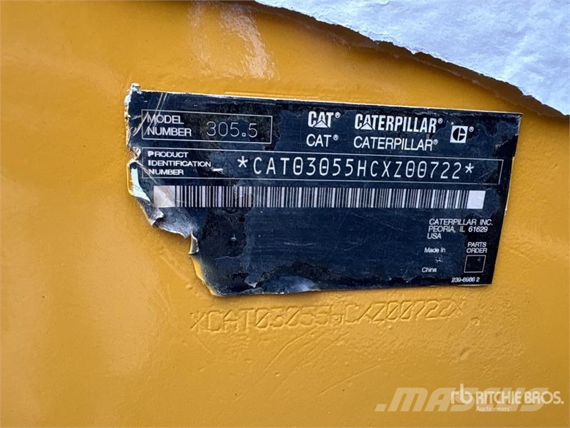 CAT 305.5 Mini Excavator Mini bagri <7t