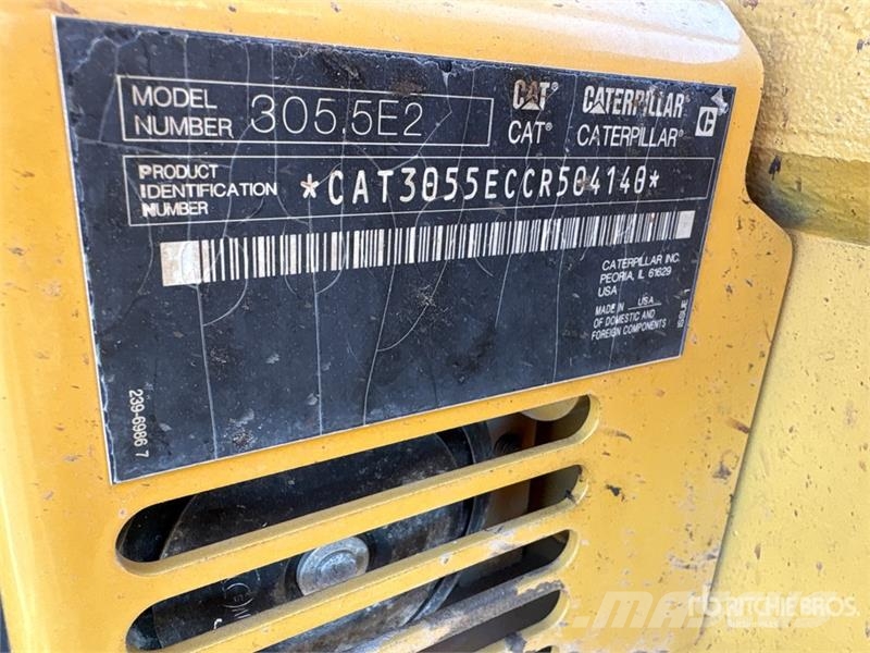 CAT 305.5E2 CR Mini Excavator حفارات صغيرة أقل من 7 طن (حفارات صغيرة)