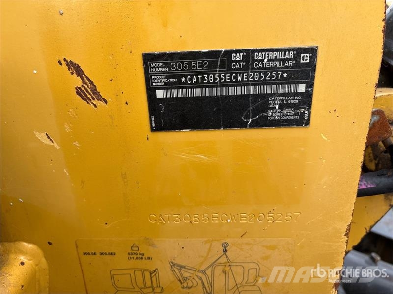CAT 305.5E2 Mini Excavator 小型挖掘机