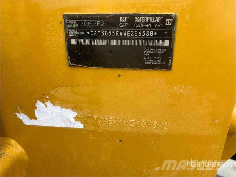CAT 305.5E2 Mini Excavator Minigraafmachines < 7t