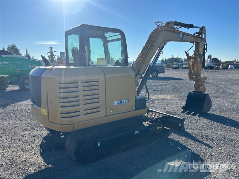 CAT 305.5E2 Mini Excavator Mini ekskavatörler, 7 tona dek