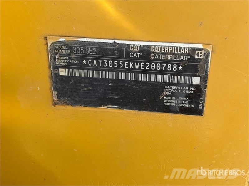 CAT 305.5E2 Mini Excavator Mini pelle < 7t