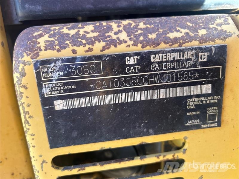 CAT 305C CR Mini Excavator Miniekskavaatorid < 7 t