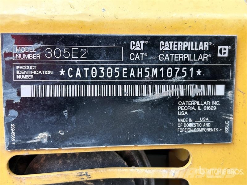 CAT 305E2 CR Mini Excavator Minikaivukoneet < 7t